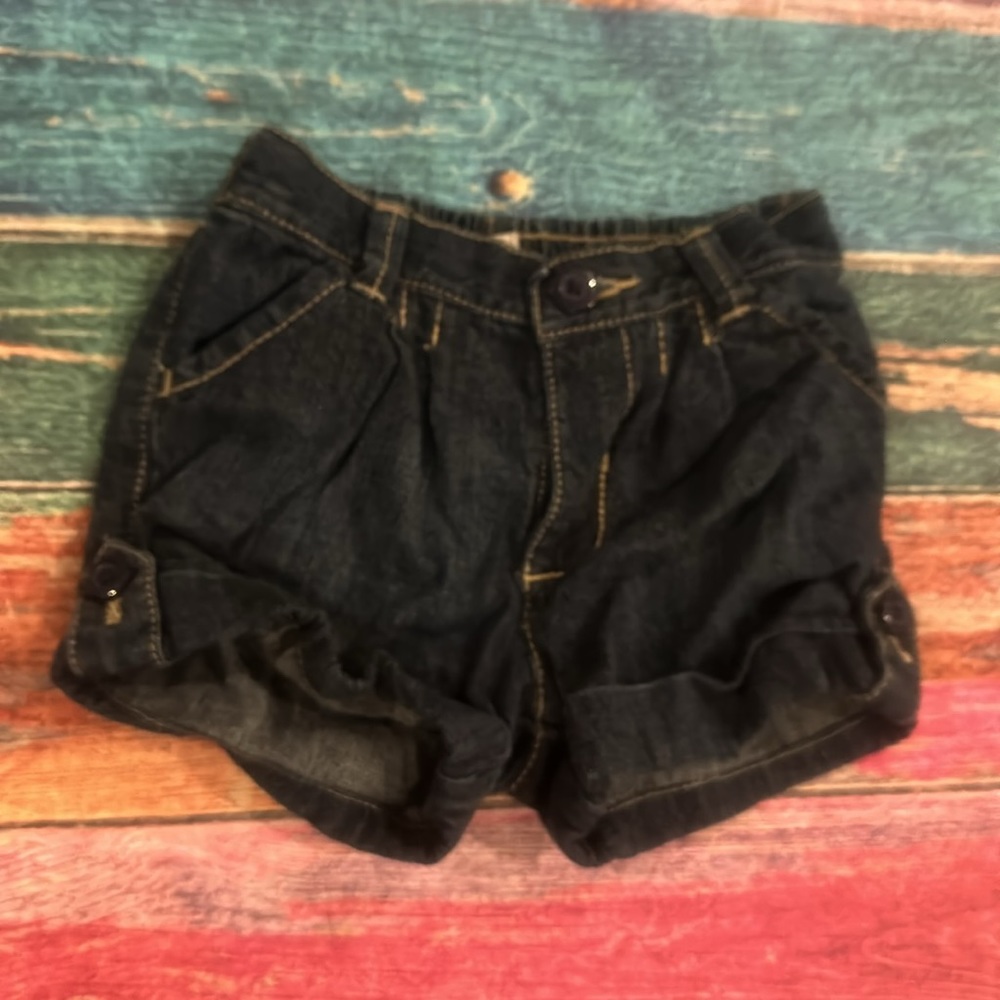 Two pairs of size 18-24 month denim shorts - Picture 2 of 7